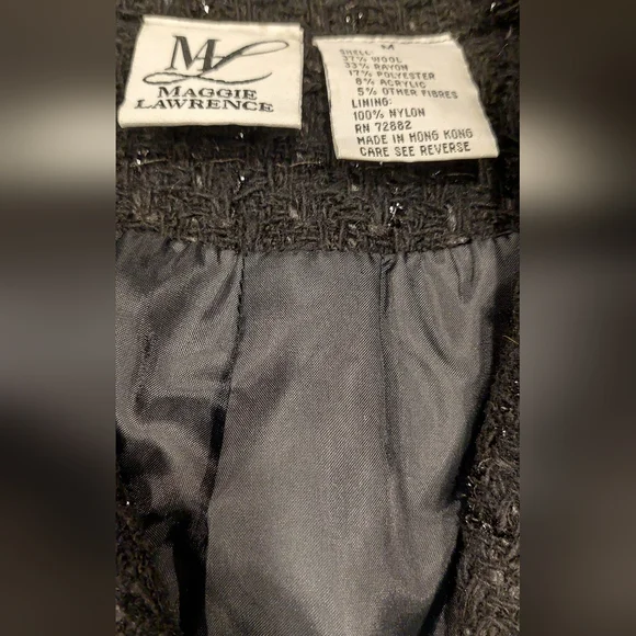 Chic Black Women's Skirt Set - Picture 10 of 12